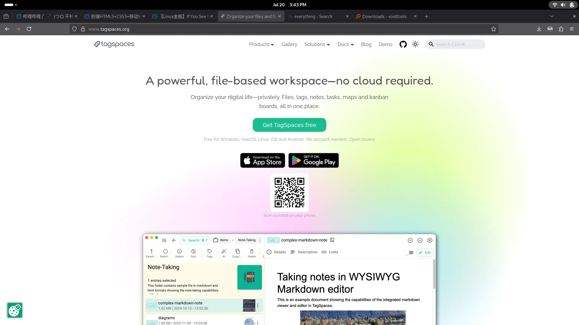 TagSpaces | 离线多维标签管理工具，文档网址统一分类归档 - 达思沃-达思沃