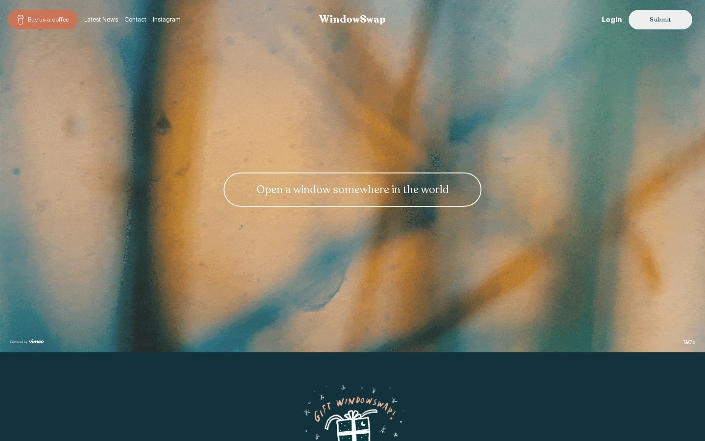 WindowSwap | 在线透过世界窗户看风景的治愈网站-达斯沃
