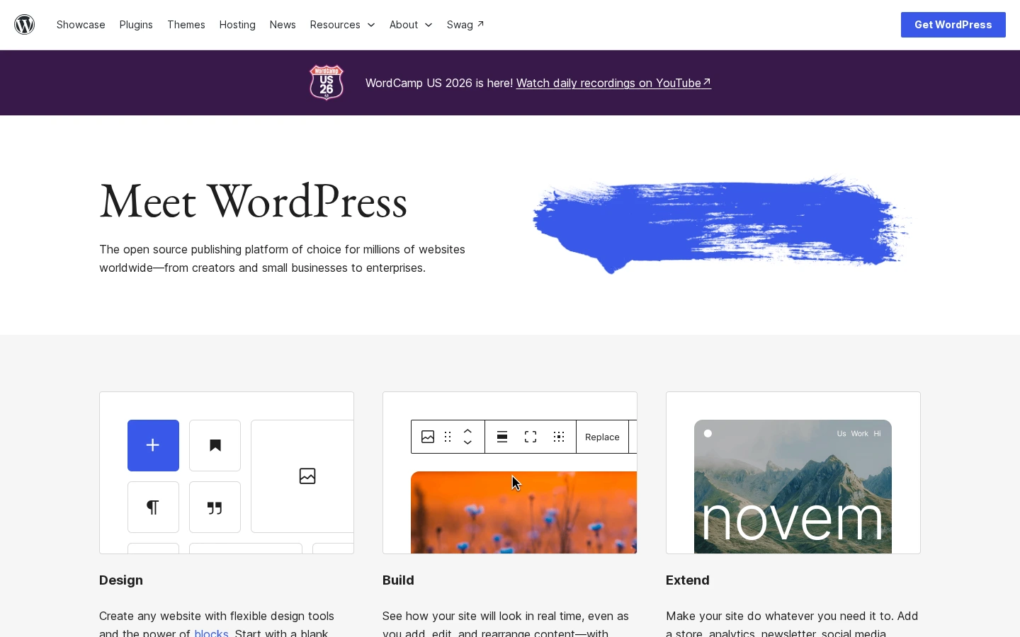 WordPress | 开源免费网站内容管理系统CMS