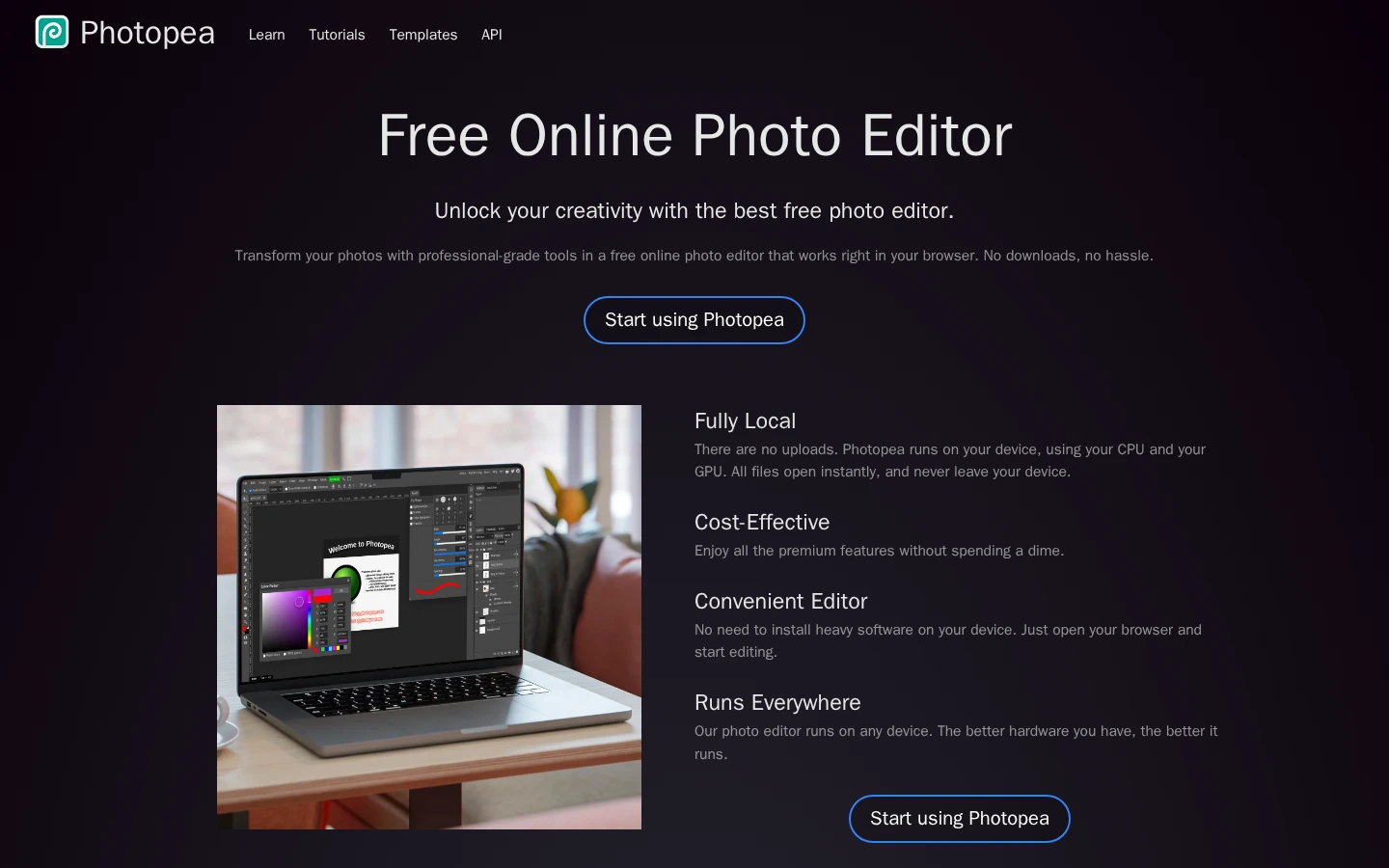 Photopea | 免费在线PS图片编辑器